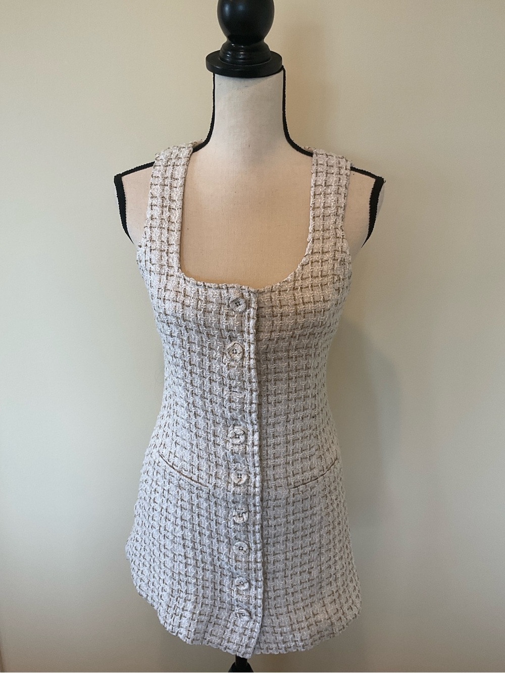 Reformation-Jaine Tweed Mini Dress - Picture 4 of 8